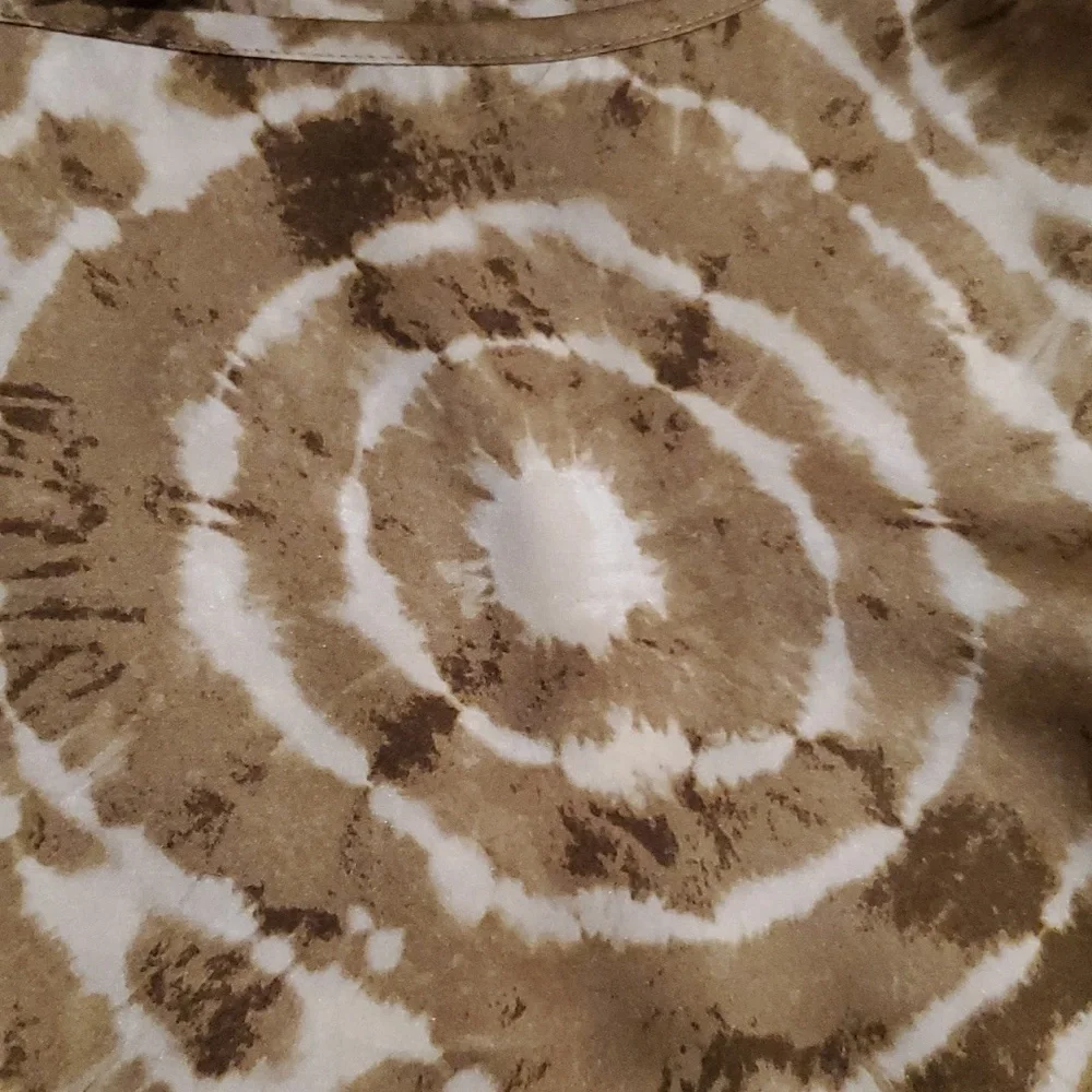 MK Tan Tie dye blouse - Picture 5 of 10